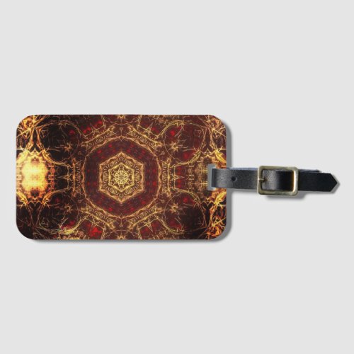 Oriental Rug Luggage Tag