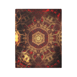 Oriental Rug Metal Print