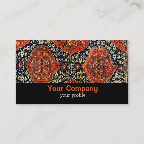 Oriental Rug no3 Business Card