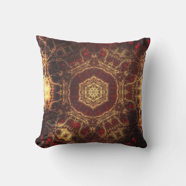 Oriental Rug  Outdoor Pillow (Front)