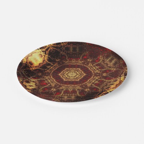 Oriental Rug Paper Plates