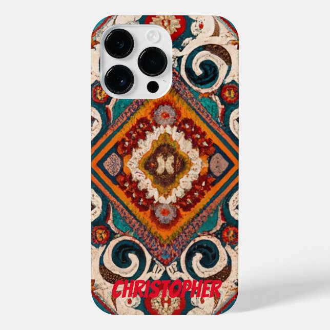 Oriental rug persian carpet iPhone case (Back)