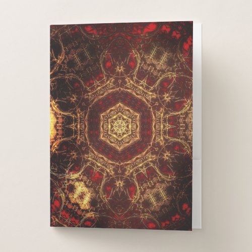 Oriental Rug Pocket Folder