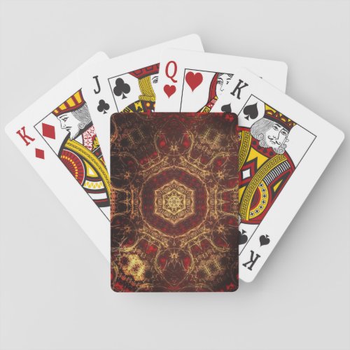 Oriental Rug Poker Cards