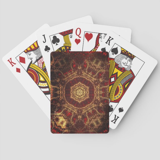 Oriental Rug Poker Cards (Back)