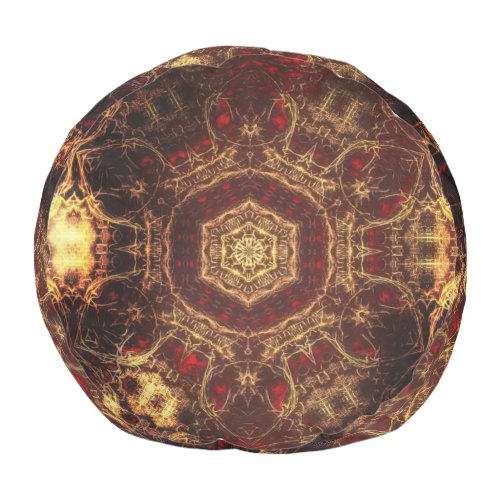 Oriental Rug  Pouf