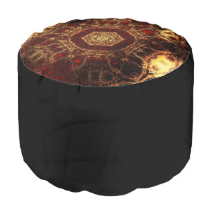Oriental Rug Pouf