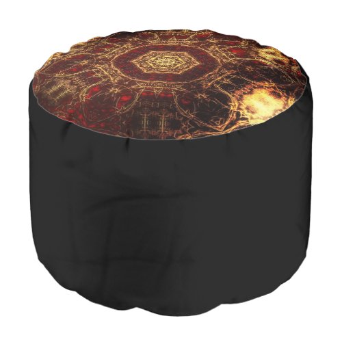 Oriental Rug  Pouf