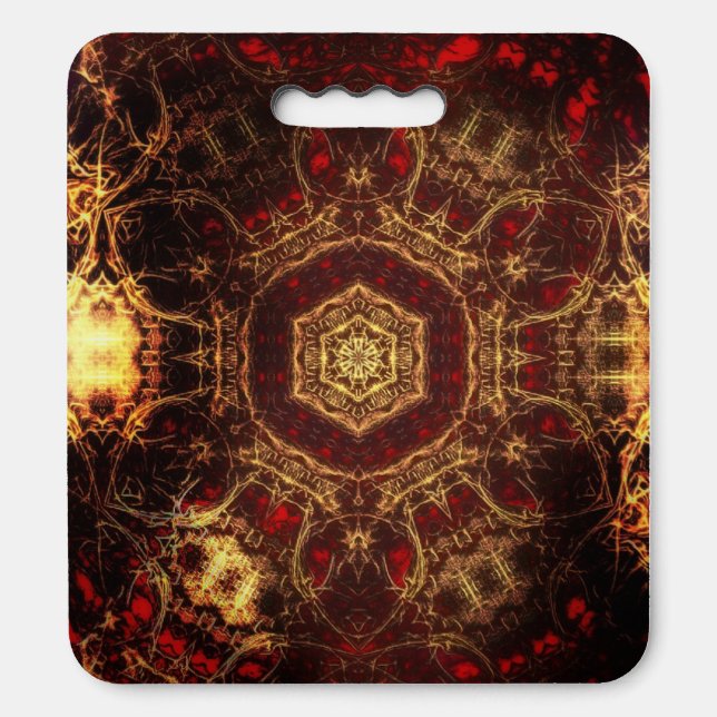 Oriental Rug Seat Cushion (Front Vertical)