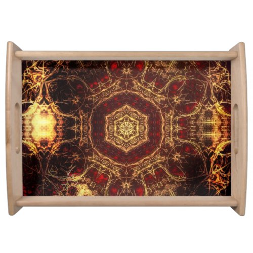 Oriental Rug  Serving Tray