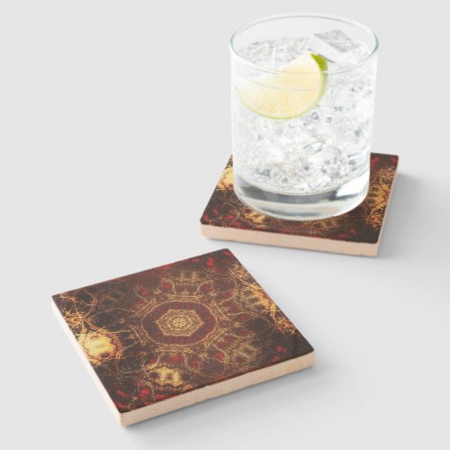 Oriental Rug  Stone Coaster