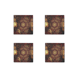 Oriental Rug Stone Magnet