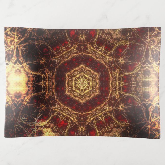 Oriental Rug  Trinket Trays (Front)