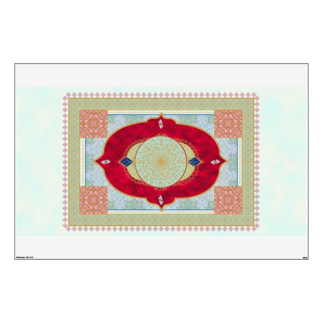 Oriental Rug - Wall Decal (Front)