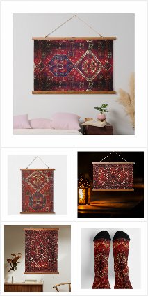oriental rugs  - printed items