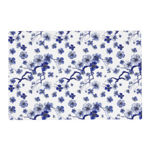 Oriental Sakura Branch Pattern Placemat
