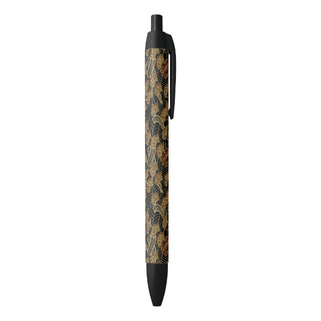 Oriental Sea Dragon Pattern Pen (Bottom (Vertical))
