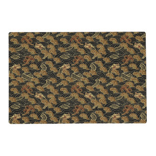 Oriental Sea Dragon Pattern Placemat