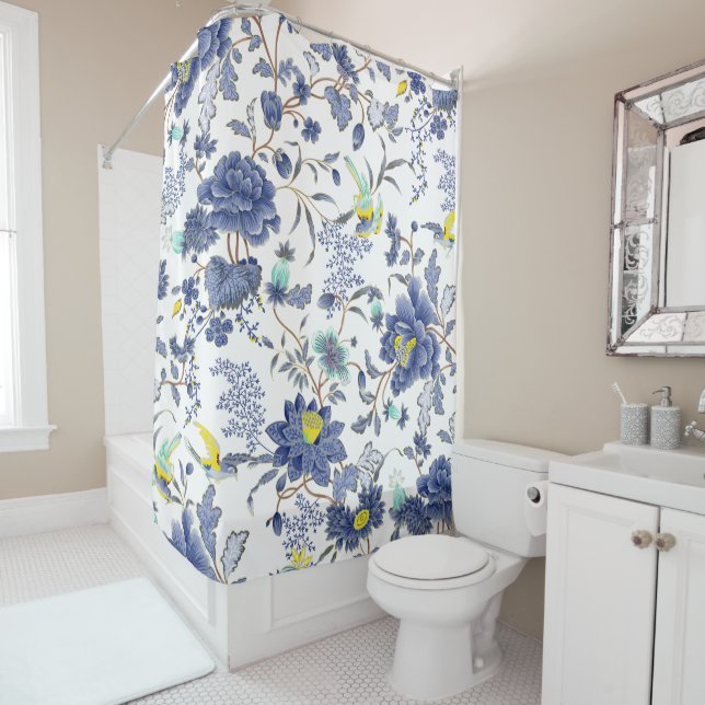 Oriental Shower Curtain (In Situ)