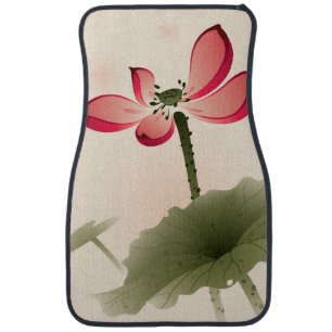 Oriental style Lotus Car Floor Mat