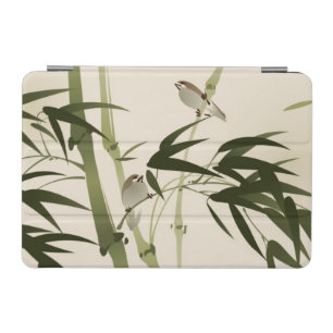Oriental style painting, bamboo branches iPad mini cover