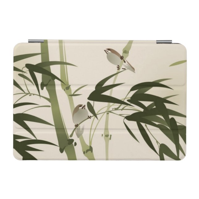 Oriental style painting, bamboo branches iPad mini cover (Horizontal)