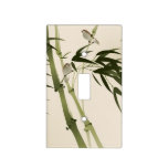 Oriental Style Painting, Bamboo Branches Light Switch Cover at Zazzle