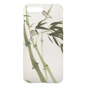 Oriental style painting, bamboo branches iPhone 8 plus/7 plus case