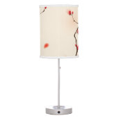 Oriental style painting, plum blossom in spring 2 table lamp (Back)