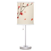 Oriental style painting, plum blossom in spring 2 table lamp (Right)
