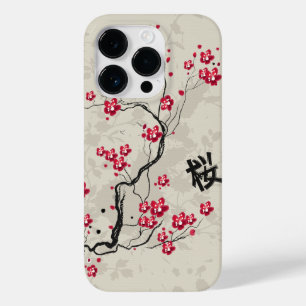 Oriental Style Sakura Cherry Blossom Art Case-Mate iPhone 14 Pro Case