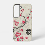 Oriental Style Sakura Cherry Blossom Art Samsung Galaxy S22 Case