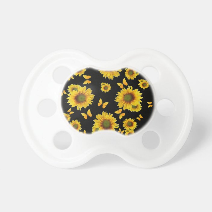 sunflower pacifier