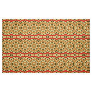 Oriental Stylish Mosaic Geometric Pattern Fabric