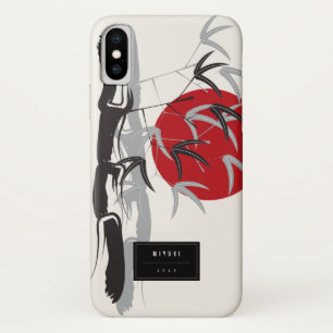 Oriental Sunrise Zen Bamboo Garden Asian Wedding iPhone X Case