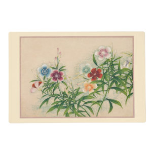Oriental Table Placemats, Chinese Flowers Placemat