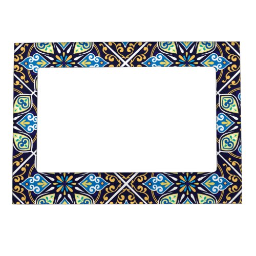 Oriental tiles Azulejos  Magnetic Frame