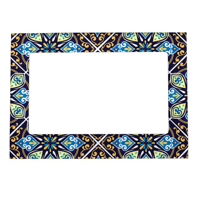 Oriental tiles, Azulejos  Magnetic Frame (Front)