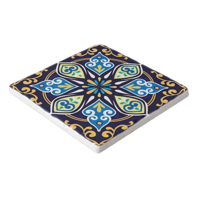 Oriental tiles, Azulejos  Trivet (Corner)