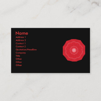 oriental touch business card