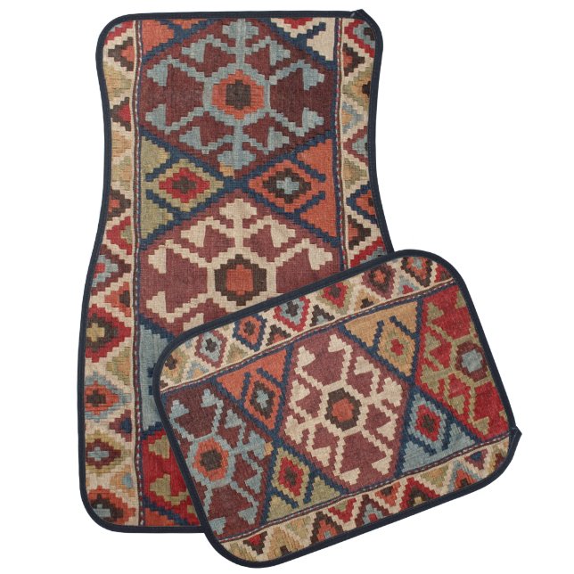 Oriental  Turkish Carpet Car Floor Mat (Set)