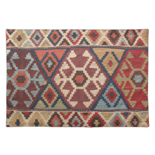 Oriental Turkish Carpet Cloth Placemat