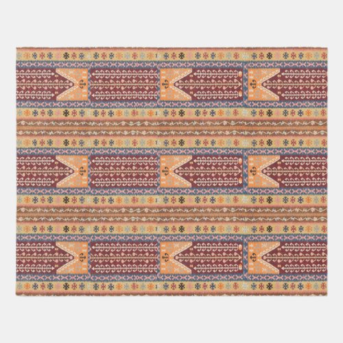 Oriental Turkish Kilim Patterns Rug