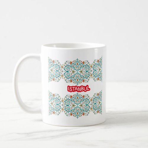 Oriental Turkish Pattern Istanbul Coffee Mug