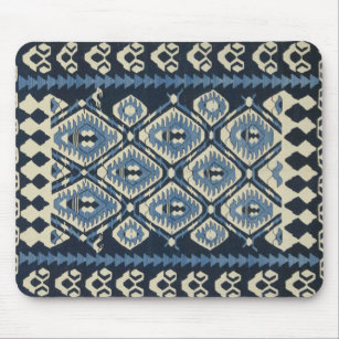 Oriental Turkish Persian Carpet Blue Mouse Pad