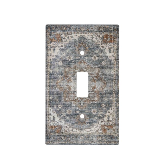 Oriental Turkish Persian Carpet Light Switch Cover (Front)