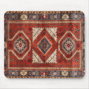 Oriental Turkish Persian Carpet Red Mouse Pad