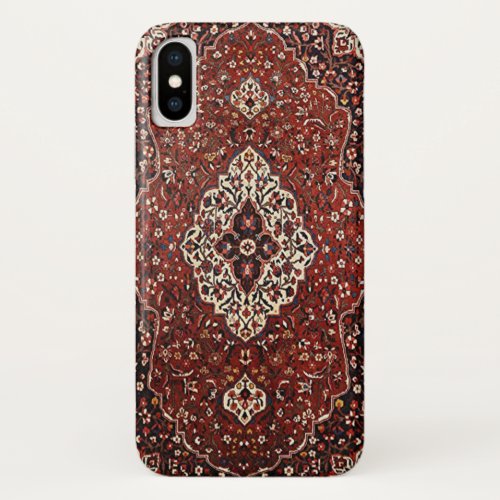 Oriental Turkish Persian Carpet Rug iPhone XS Case