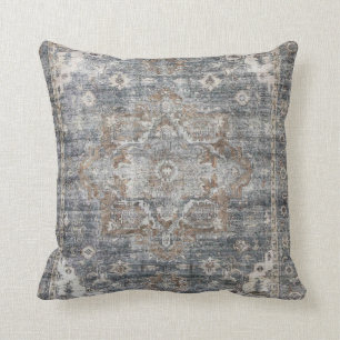 Oriental Turkish Persian Carpet Throw Pillow