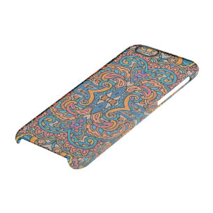 Oriental Watercolor Pattern VI + your ideas Clear iPhone 6/6S Case